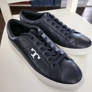 Tory Burch Amalia sneakers , navy blue , size 9
